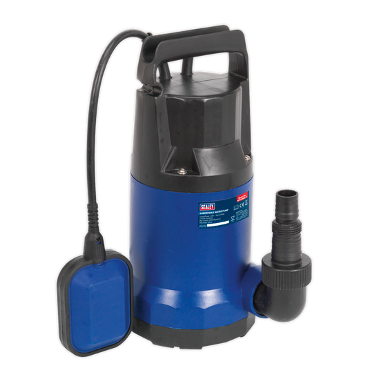 Sealey 230V Submersible Water Pump Automatic 208 Litres/min Blue/Black WPC235A