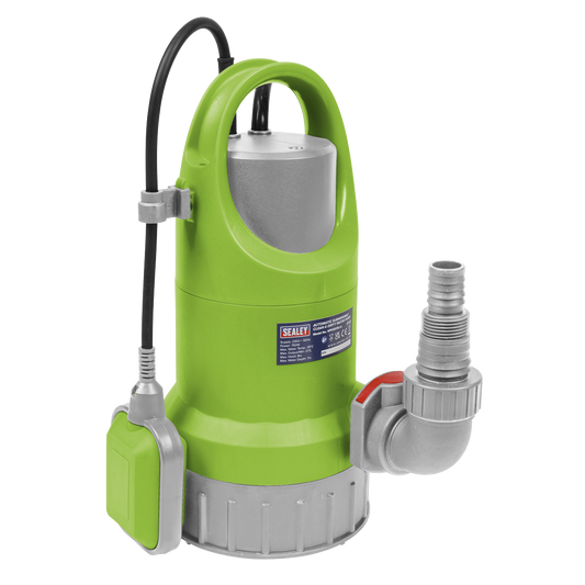 Sealey Submersible Clean & Dirty Water Pump Automatic 217Litres/min 230V WPCD215