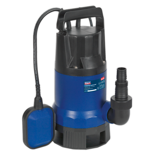 Sealey Submersible Dirty Water Pump Automatic CutOut 133 Litres/min 230V WPD133A