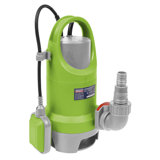 Sealey Submersible Dirty Water Pump Automatic CutOut 235 Litres/min 230V WPD235A
