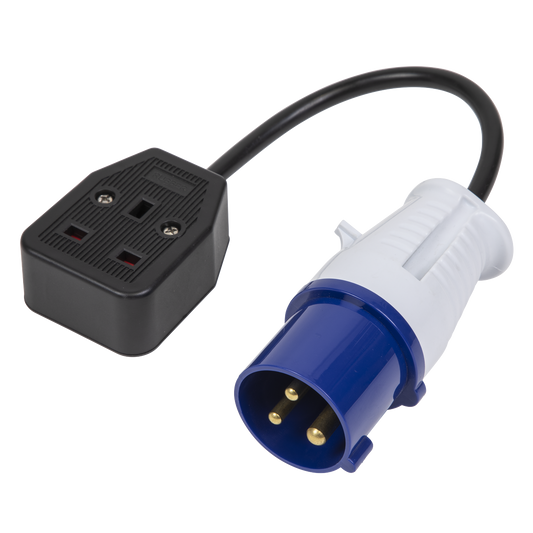 Sealey 16A/13A Trailing Socket/Cable Set With 2P+E Plug IP20 Rated WPS16131