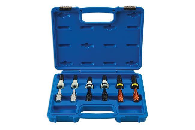 LASER 7098 Diesel Fuel Line Blanking Set 12pc For Ford PSA Renault Vehicles