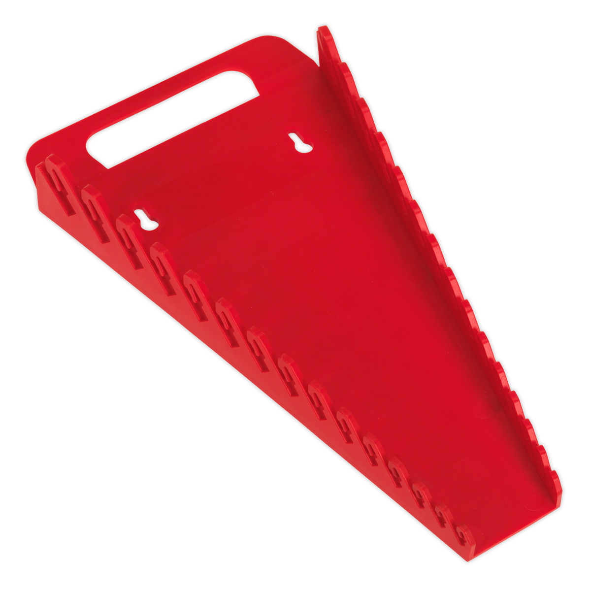 Sealey Premier Spanner Rack 15 Capacity Red Hand Tool Storage Garage WR08