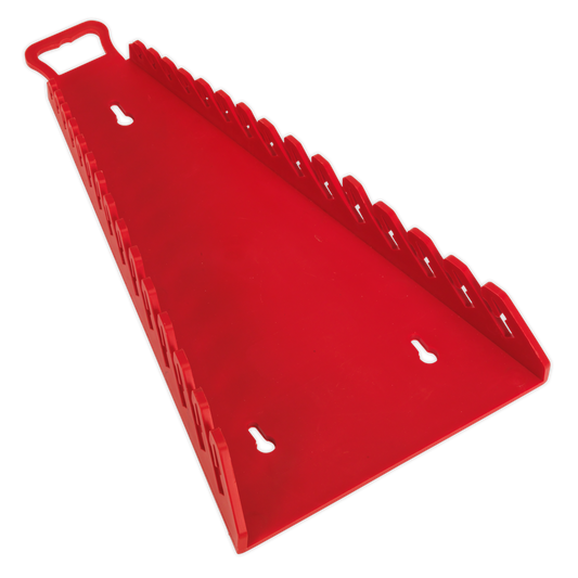 Sealey Premier Reverse Spanner Rack 15 Capacity Red Hand Tool Storage WR09