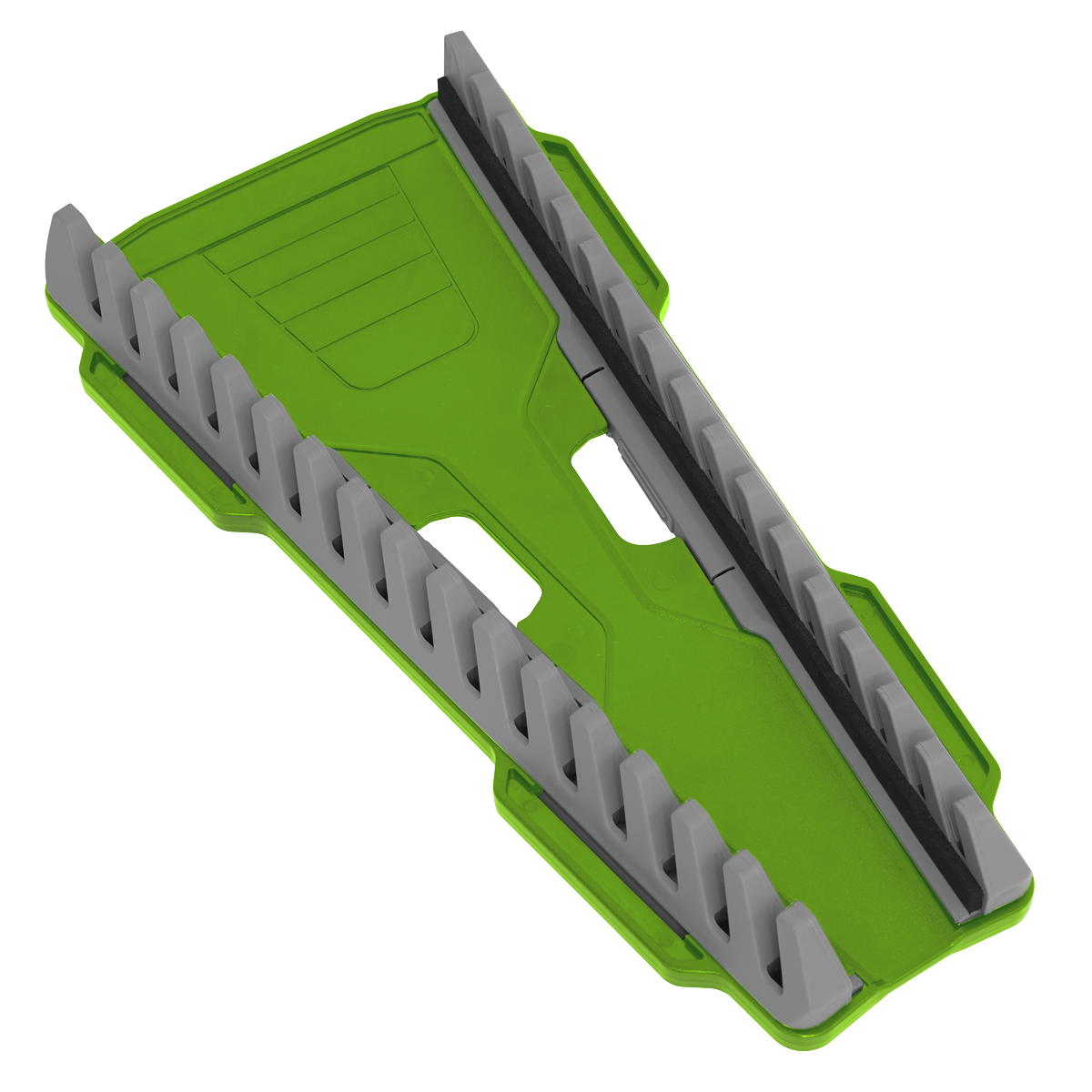 Sealey Reversible Spanner Rack With Quick Change Design 16Pc Hi-Vis Green WR11HV