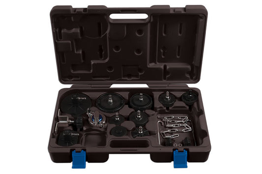 LASER 7101 Brake Master Cylinder Cap Kit Includes 11 Adapters For Brake Systems