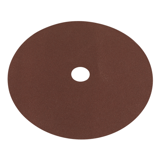 Sealey Fibre Backed Disc 175mm For Wood Floors 80 Grit Pack of 25 Pieces WSD780