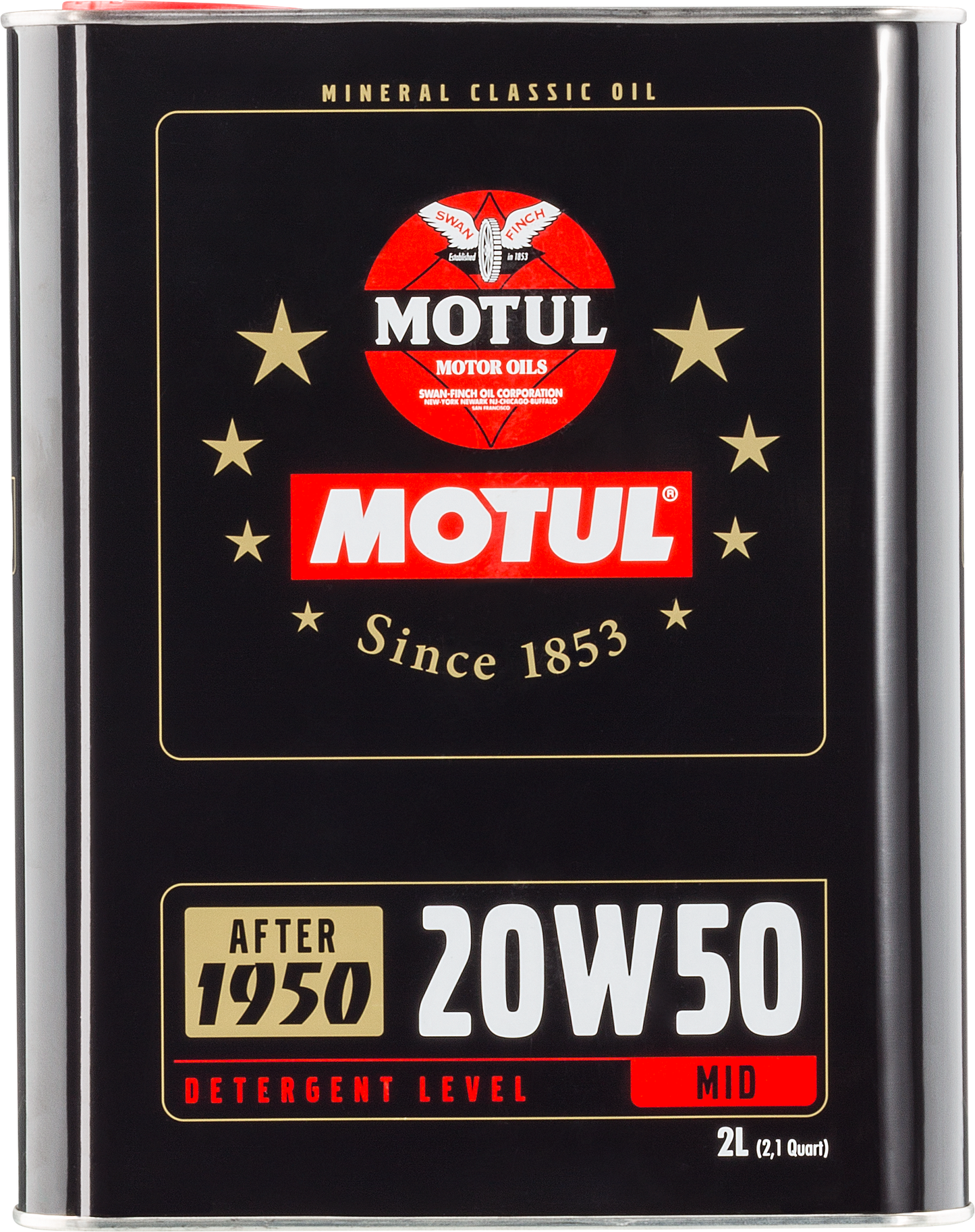 Motul CLASSIC 20W50 2 Liter Auto Engine Lubricant Engine Oil 20W-50 Mineral