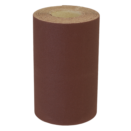 Sealey Production Sanding Roll For Wood 115mm x 5M - Extra Fine 180 Grit WSR5180