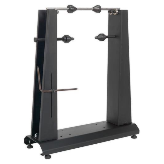 Sealey Motorcycle & Bicycle Wheel Balancer & Truing Stand With Two Cones WTS01