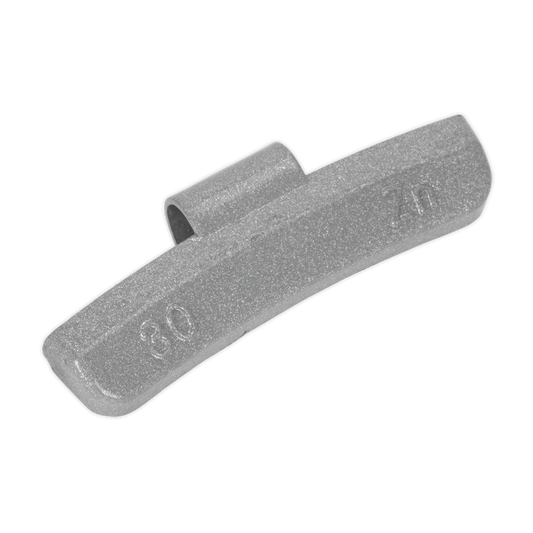 Sealey Wheel Weight 30g Hammer-On Plastic Coated Zinc Alloy Wheels X100 WWAH30