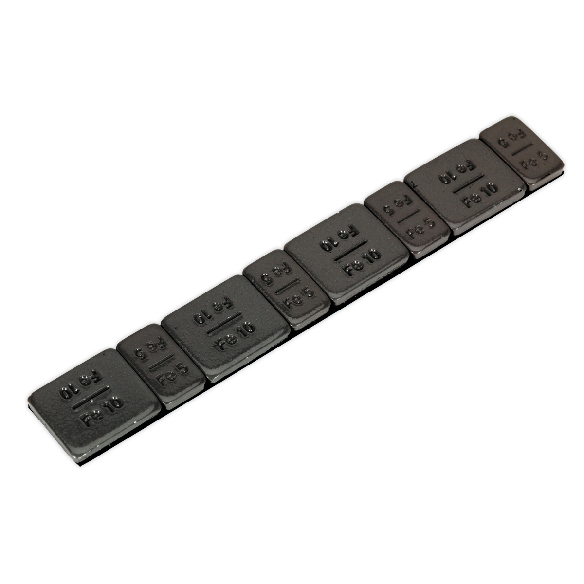 Sealey 5/10g Adhesive Wheel Weight Strip of 8 4 x Each - Pack Of 50 WWSA510B