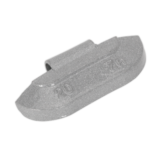 Sealey Wheel Weight 20g Hammer-On Zinc For Steel Wheels Pack Of 100 WWSH20