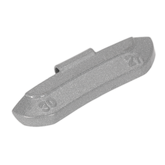 Sealey Wheel Weight 30g Hammer-On Zinc For Steel Wheels Pack Of 100 WWSH30