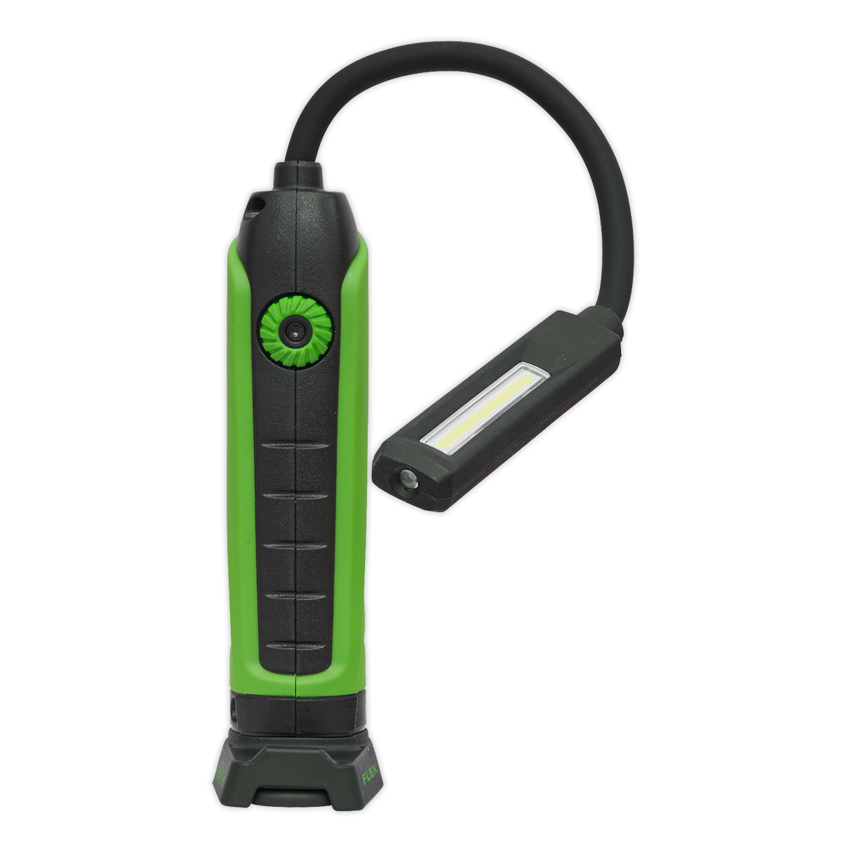 Sealey Flexi Rechargeable Green Inspection Lamp Li Ion 1 COB 1 LED LEDFLEXG