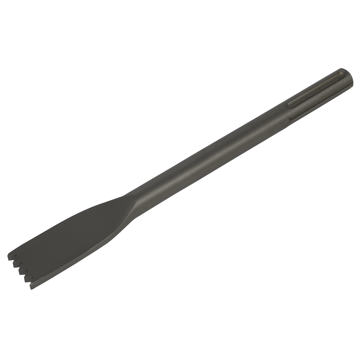 Sealey Scutch Comb Chisel For Power Tool 30 x 290mm SDS MAX - Black X1CC