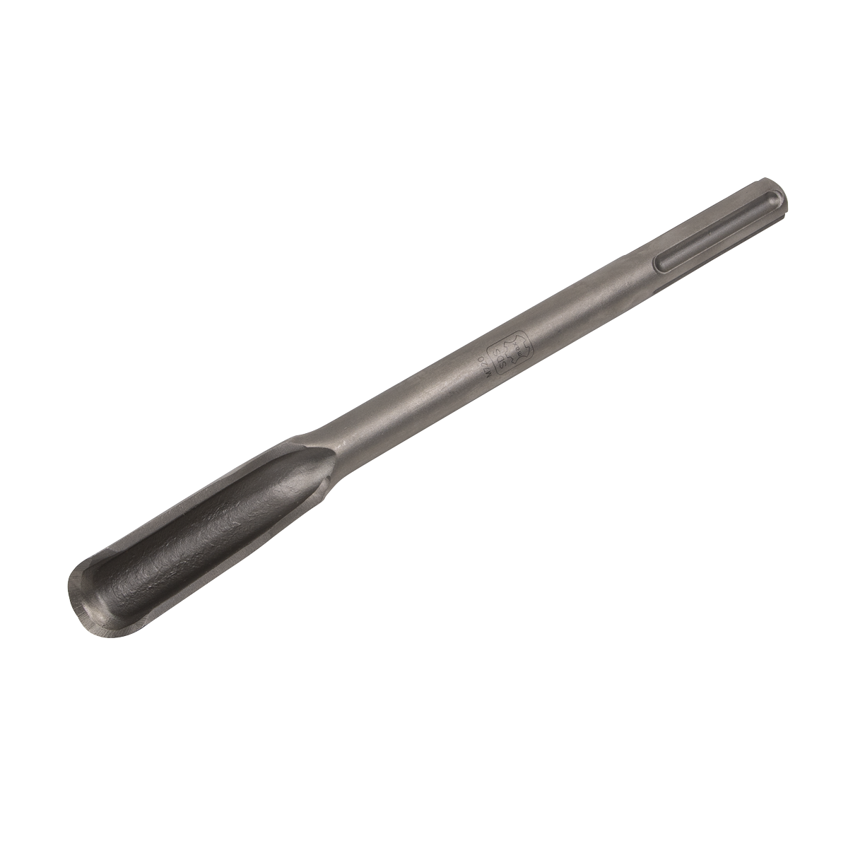 Sealey Hollow Gouge 18 x 450mm SDS MAX Power Tool Accessory - Black X1G