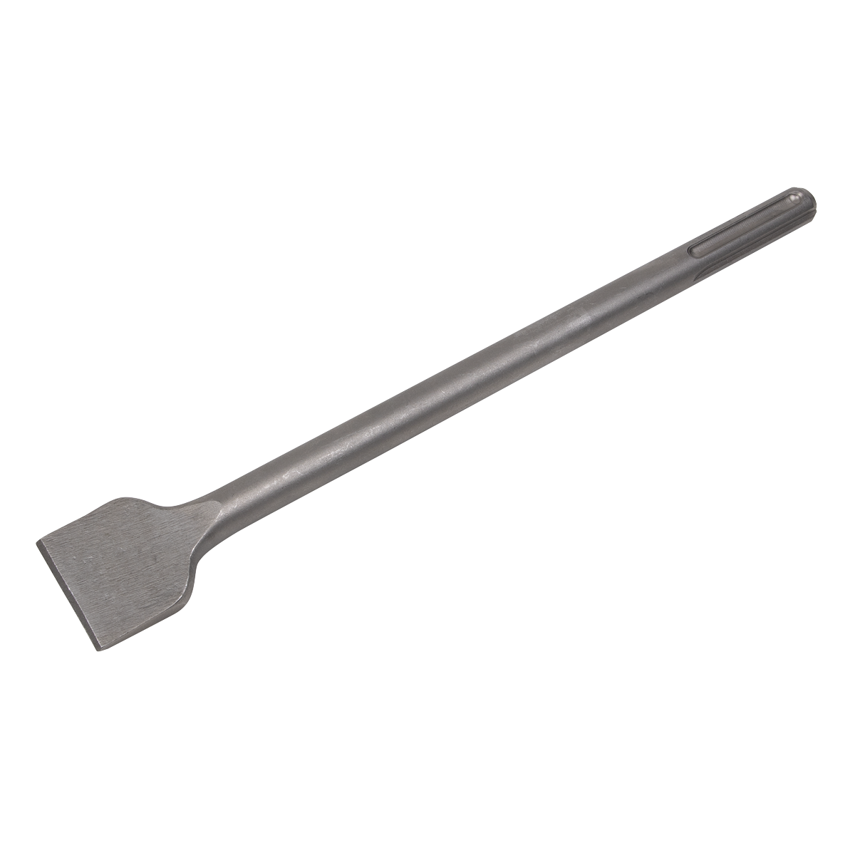Sealey Wide Chisel Accessory For Power Tool 50mm x 400mm Silver - SDS MAX X1WC