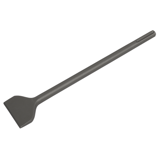 Sealey Wide Chisel SDS MAX Power Tool Accessory 75 x 400mm - Black X2WC