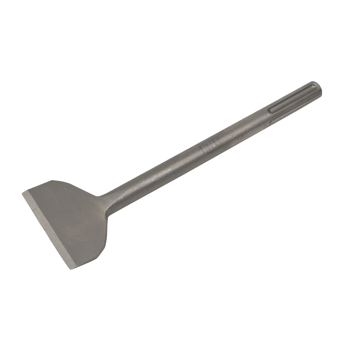 Sealey Cranked Chisel For Lifting Tiles & Stone 75 x 300mm Wide - SDS MAX X4WC
