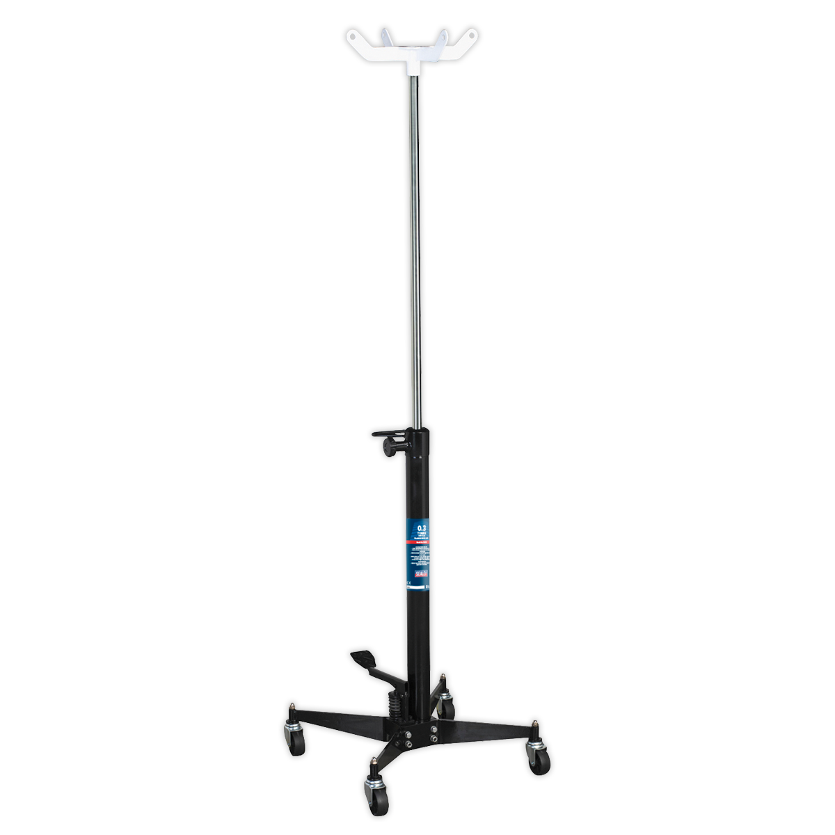 Sealey 300kg Hydraulic Vertical Transmission Jack With Quick Lift 300TRQ