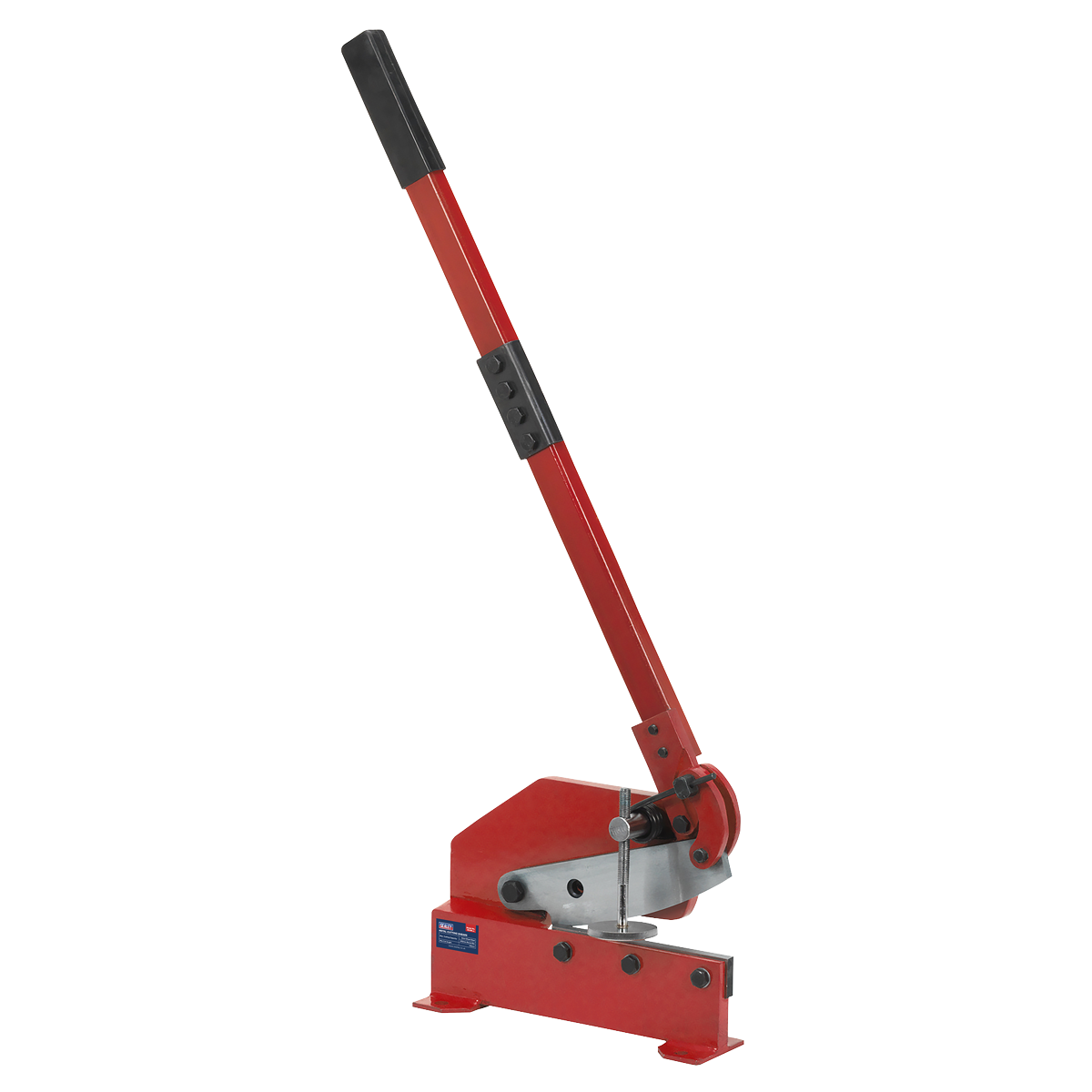Sealey Ø12mm Round Metal Cutting Shears 6mm Sheet Capacity Steel-Plate Red 3S/6R