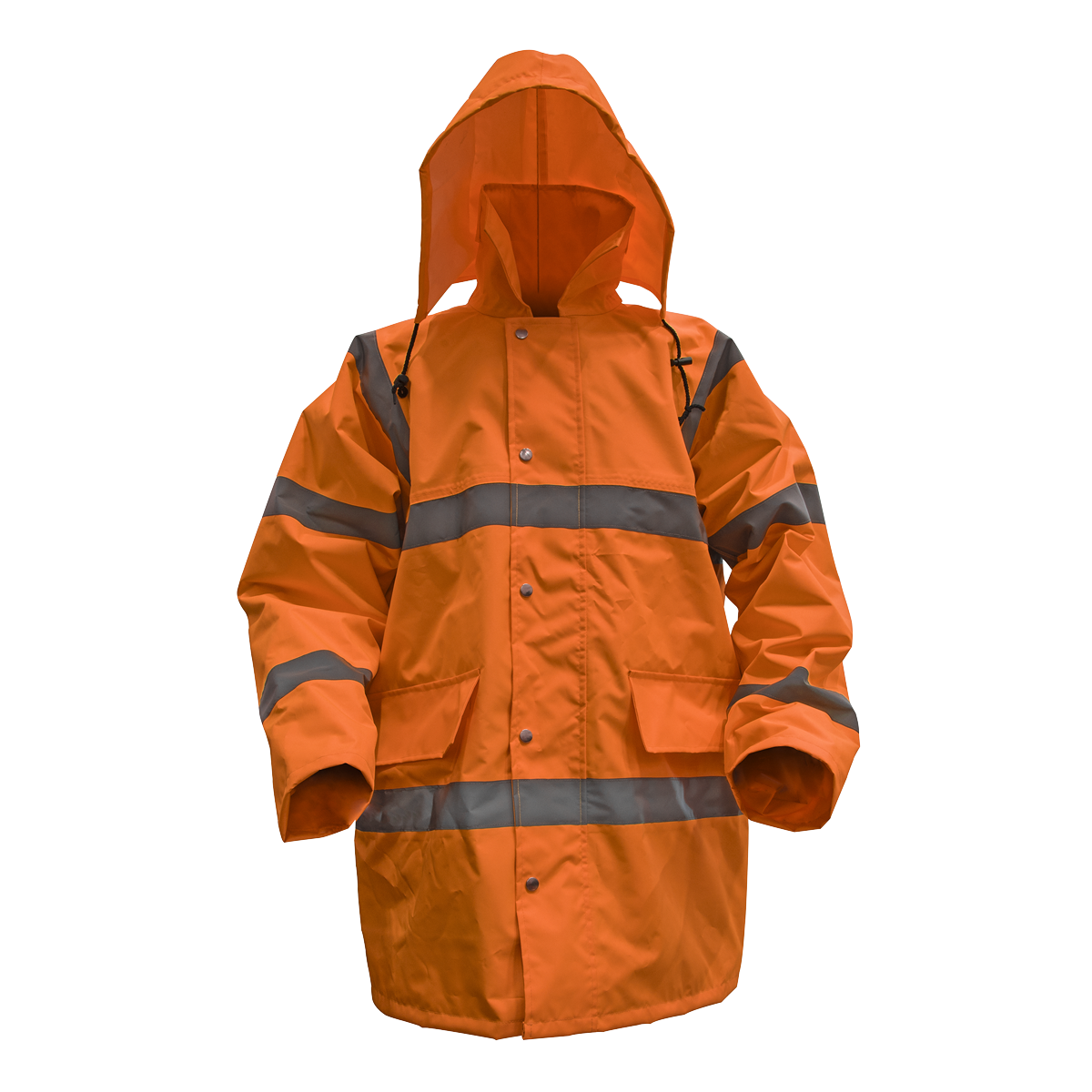 Sealey Hi-Vis Orange Motorway Jacket With Quilted Lining XX-Large 806XXLO