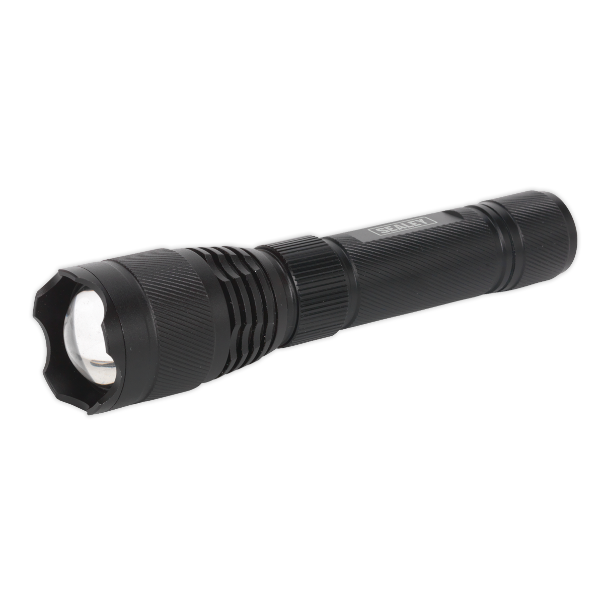 Sealey Aluminium Torch 10W T6 CREE LED Rechargeable With USB Port LED449