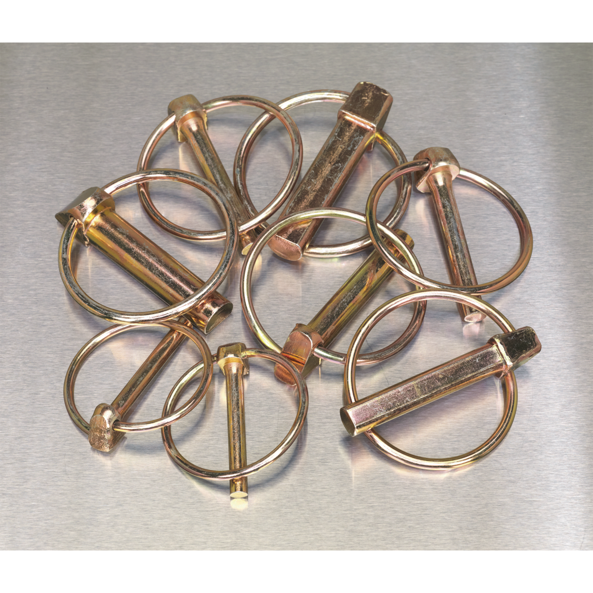 Sealey Linch Pin Assortment With Partitioned Box 50 Pieces Metric AB022LP