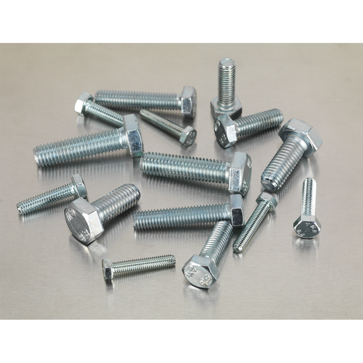 Sealey Setscrew Assortment 150 Pieces Metric M5-M10 High Tensile DIN 933 AB048SS