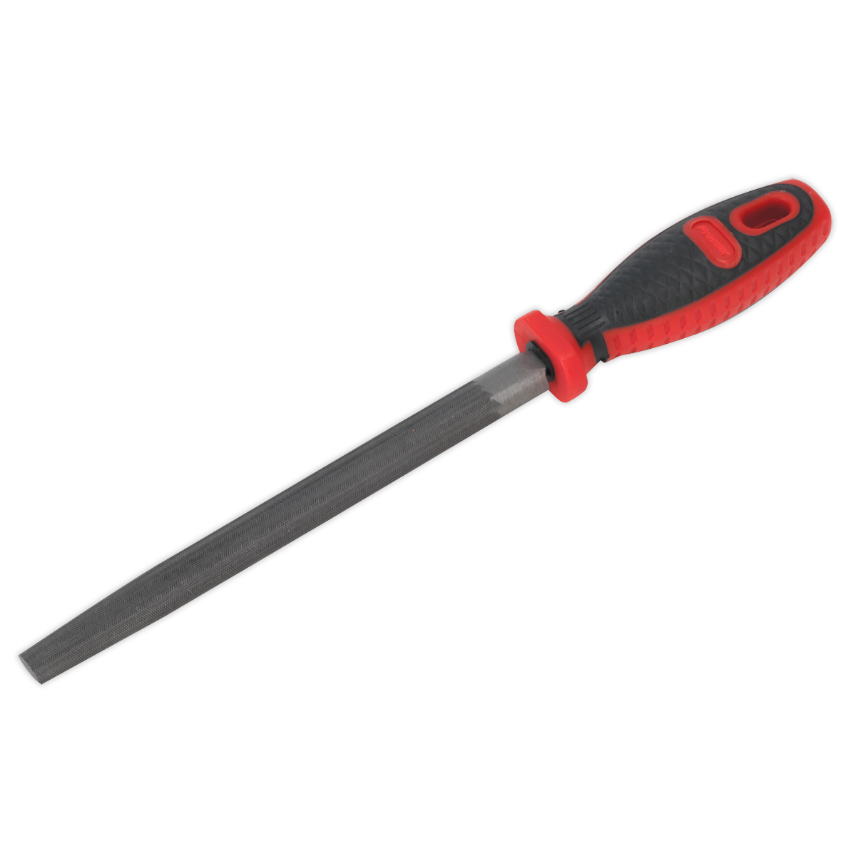 Sealey Half-Round Engineers File 200mm Comfort Grip With Hanging Hole AK5731