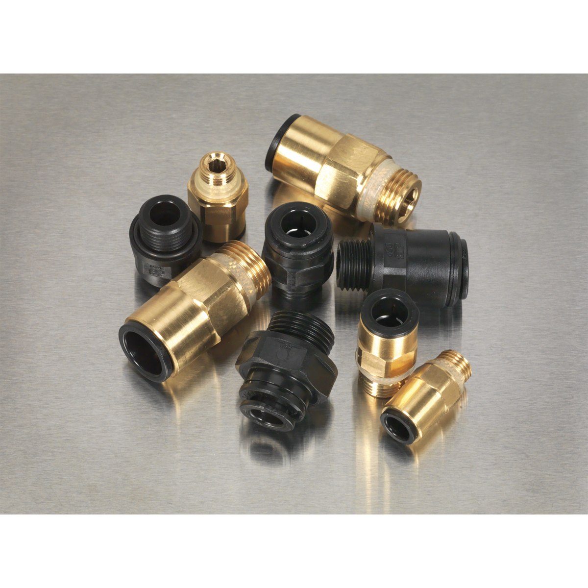 Sealey Speedfit Thread Adaptor Assortment 30 Pieces Metric & Imperial AB072JG