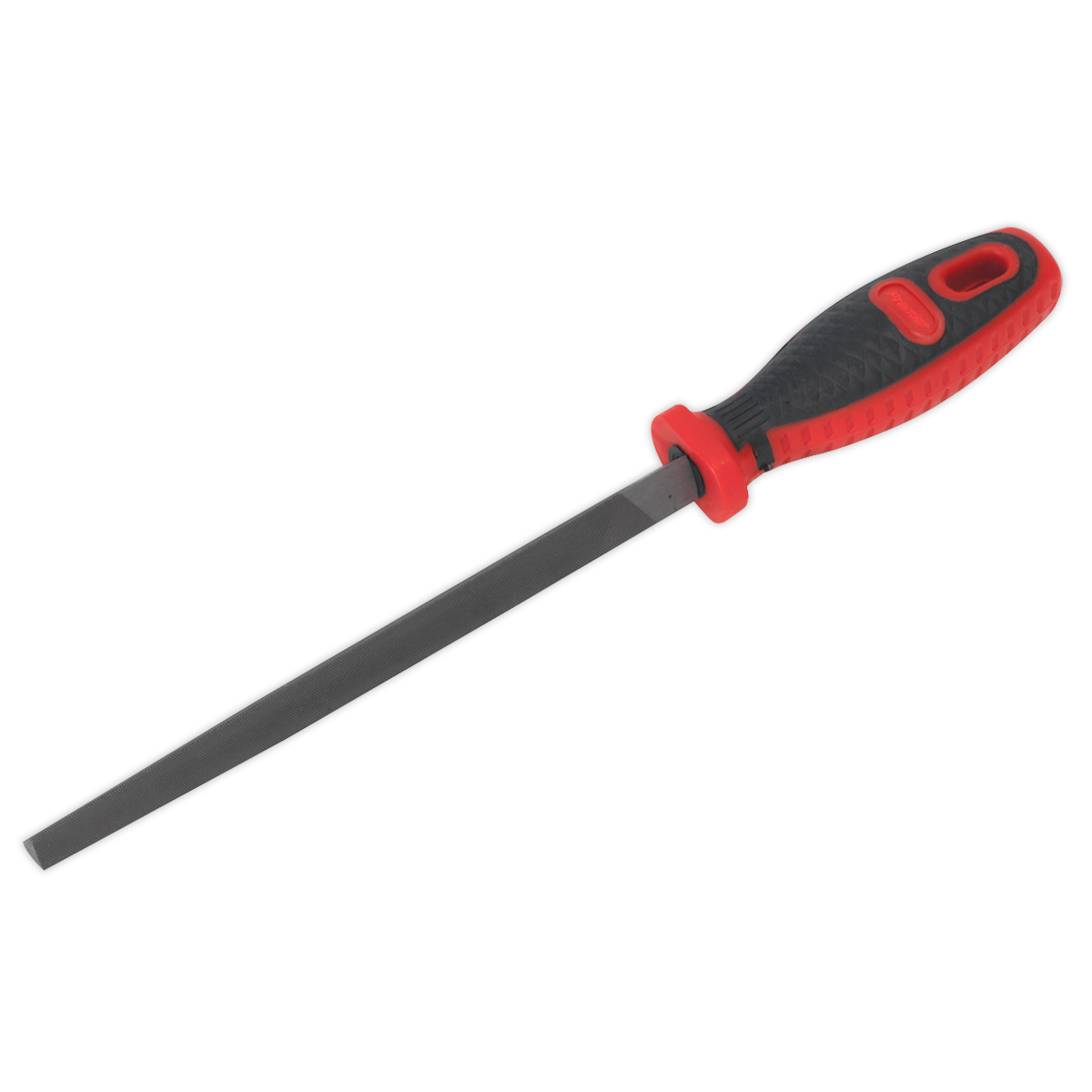 Sealey 3-Square Engineers File With Comfort Grip Handle 200mm Length AK5734