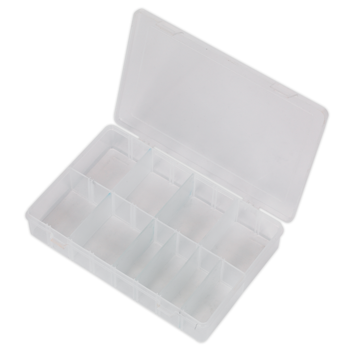 Sealey Assortment Box With 8 Removable Dividers & 2 Snap Latches ABBOXMED