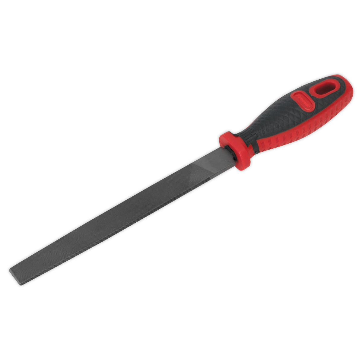 Sealey Flat Engineers File With Comfort Grip Handle & Hanging Hole 200mm AK5735