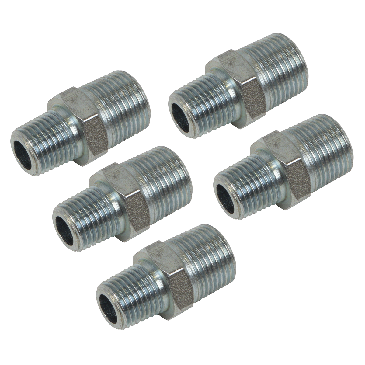PCL Reducing Union 3/8" BSPT To 1/4" BSPT 5 Pieces For Workshop Agricultural Use