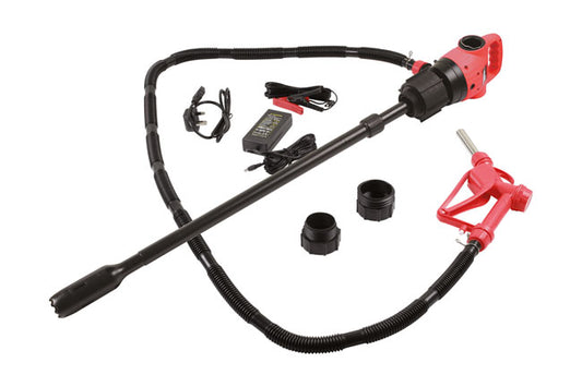 LASER 7230 Electric Drum Pump For Diesel AC/DC Swivel Dispensing Nozzle