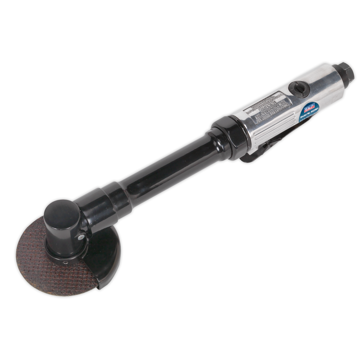 Sealey Air Cut-Off Tool Long Reach With Metal Safety Guard - 75mm SA2501