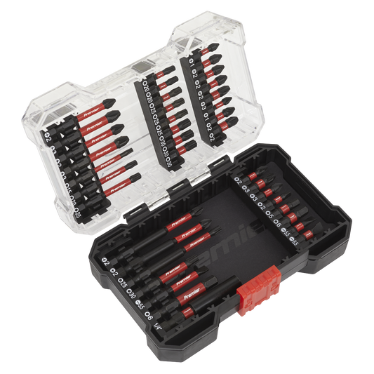 Sealey Power Tool Bit Set 38 Pieces Impact Grade With Storage case AK8282