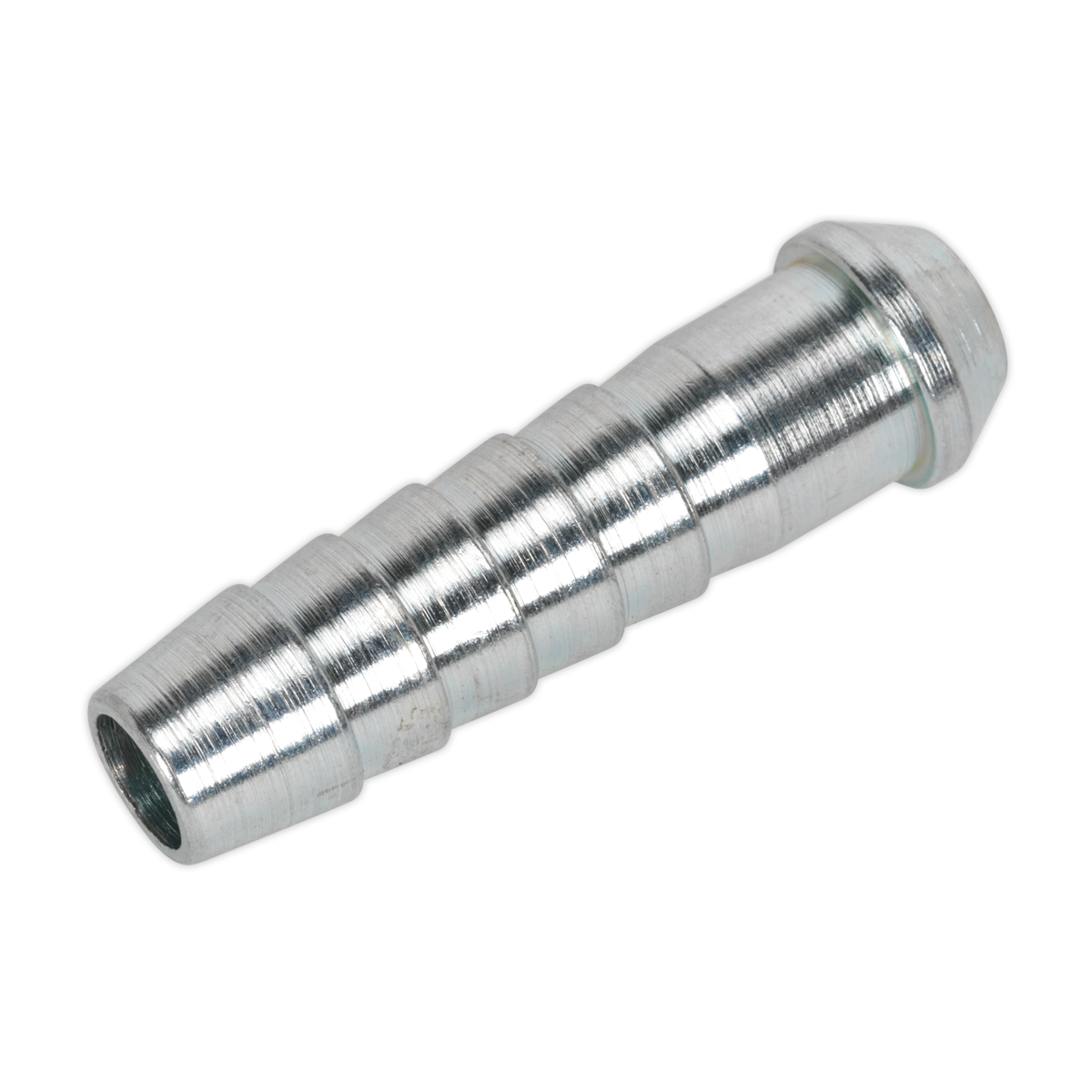 Sealey Coned Tailpiece 5/16" Hose - 1/4" BSP Union Nut Silver - Pack of 5 AC45