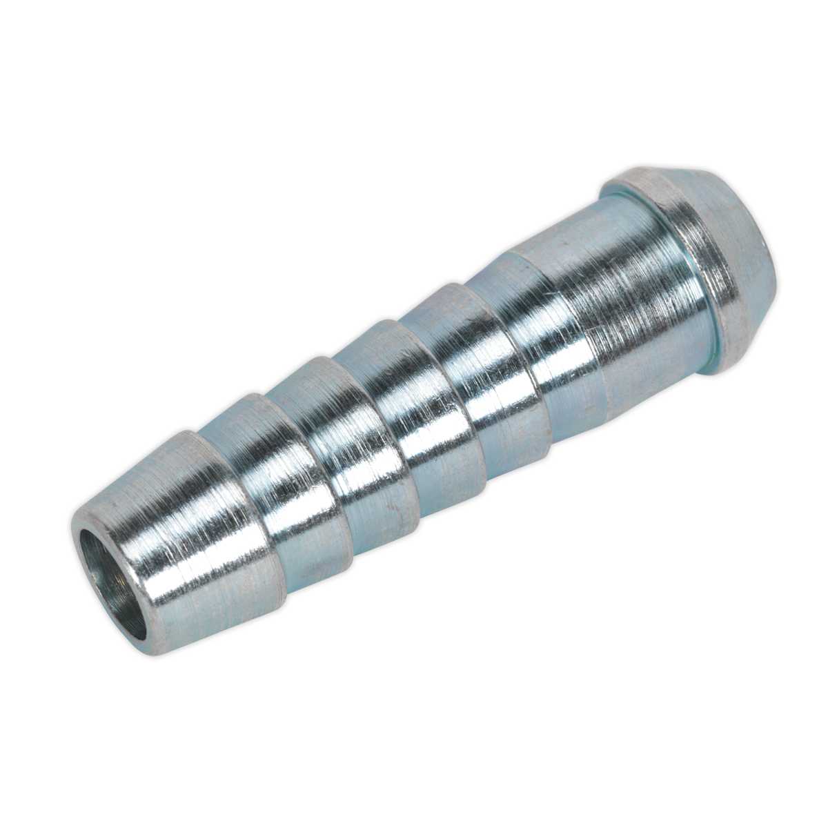 Sealey Coned Tailpiece 3/8" Hose - 1/4" BSP Union Nut Silver - Pack of 5 AC46