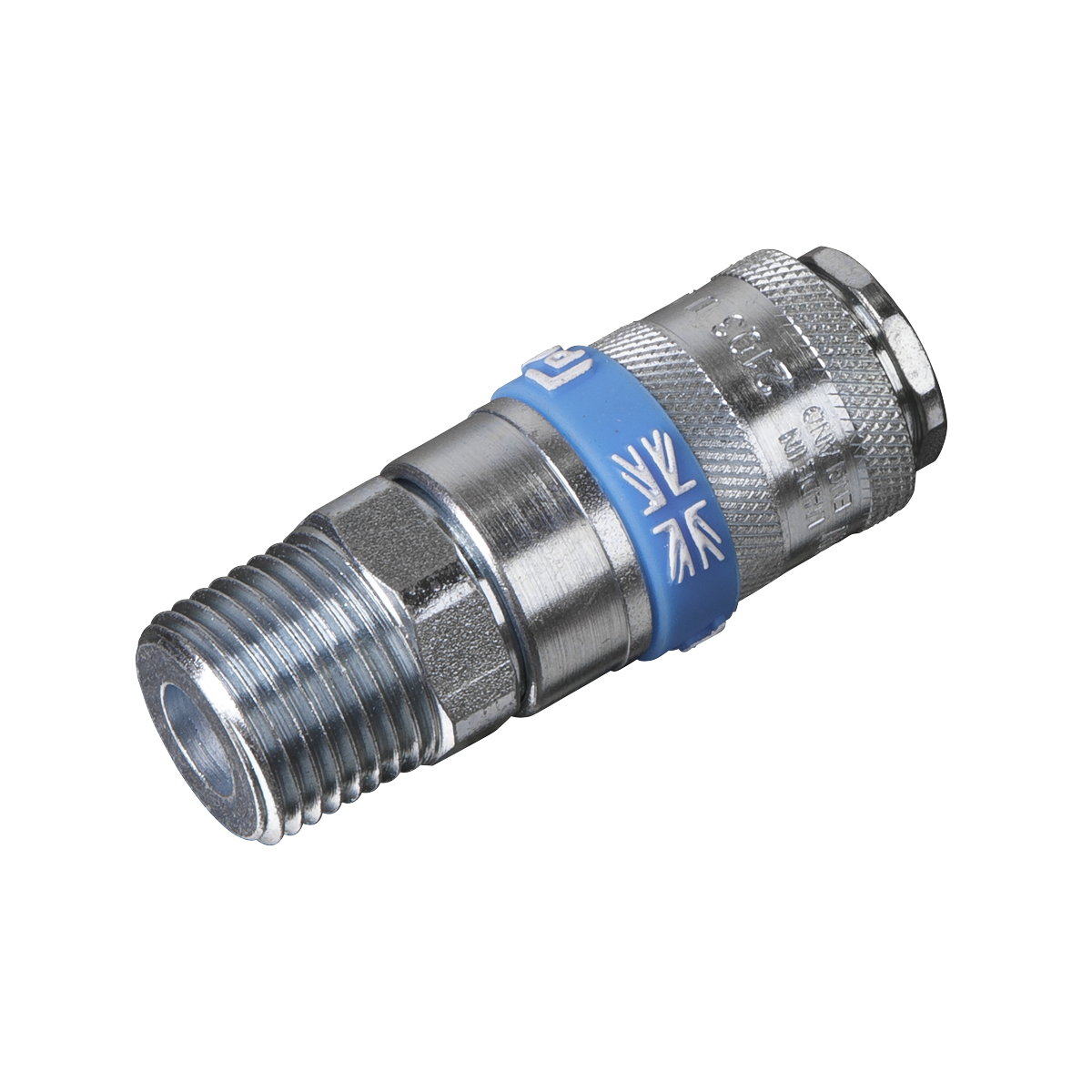 Sealey Coupling Body Male 1/2" BSPT Free Airflow Rate at 100psi 35-43cfm AC63