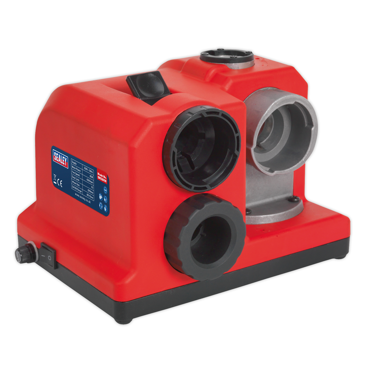 Sealey 230V 80W Bench Mounting Drill Bit Sharpener No-Load Speed 4200RPM SMS2008
