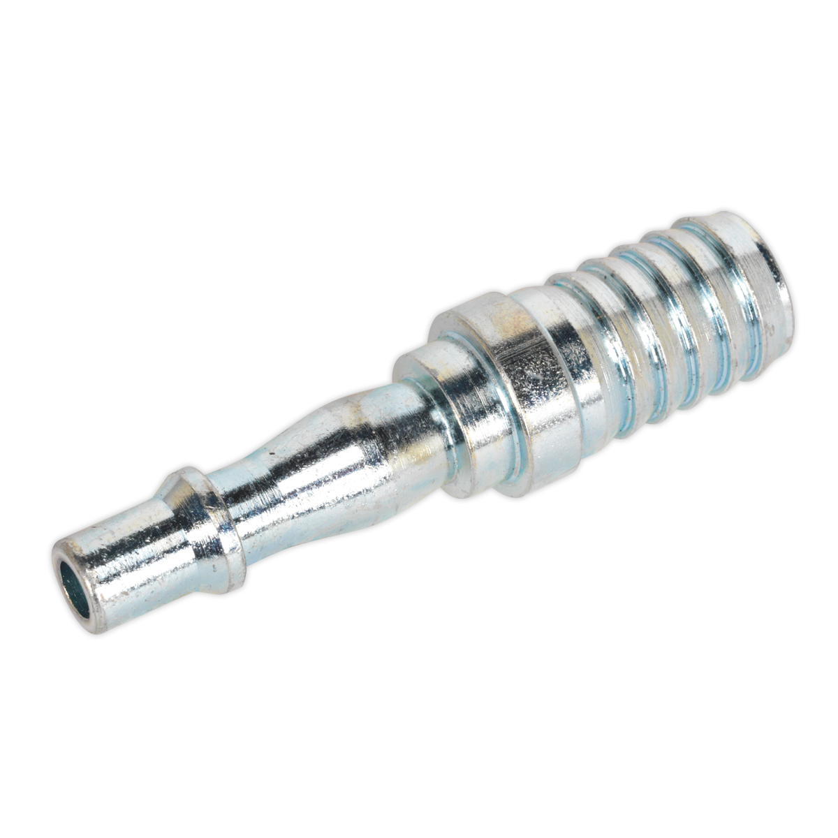 Sealey Adaptor Tailpiece 1/2" Bore Hose 100 PSI 35-43 CFM Silver Pack of 5 AC71