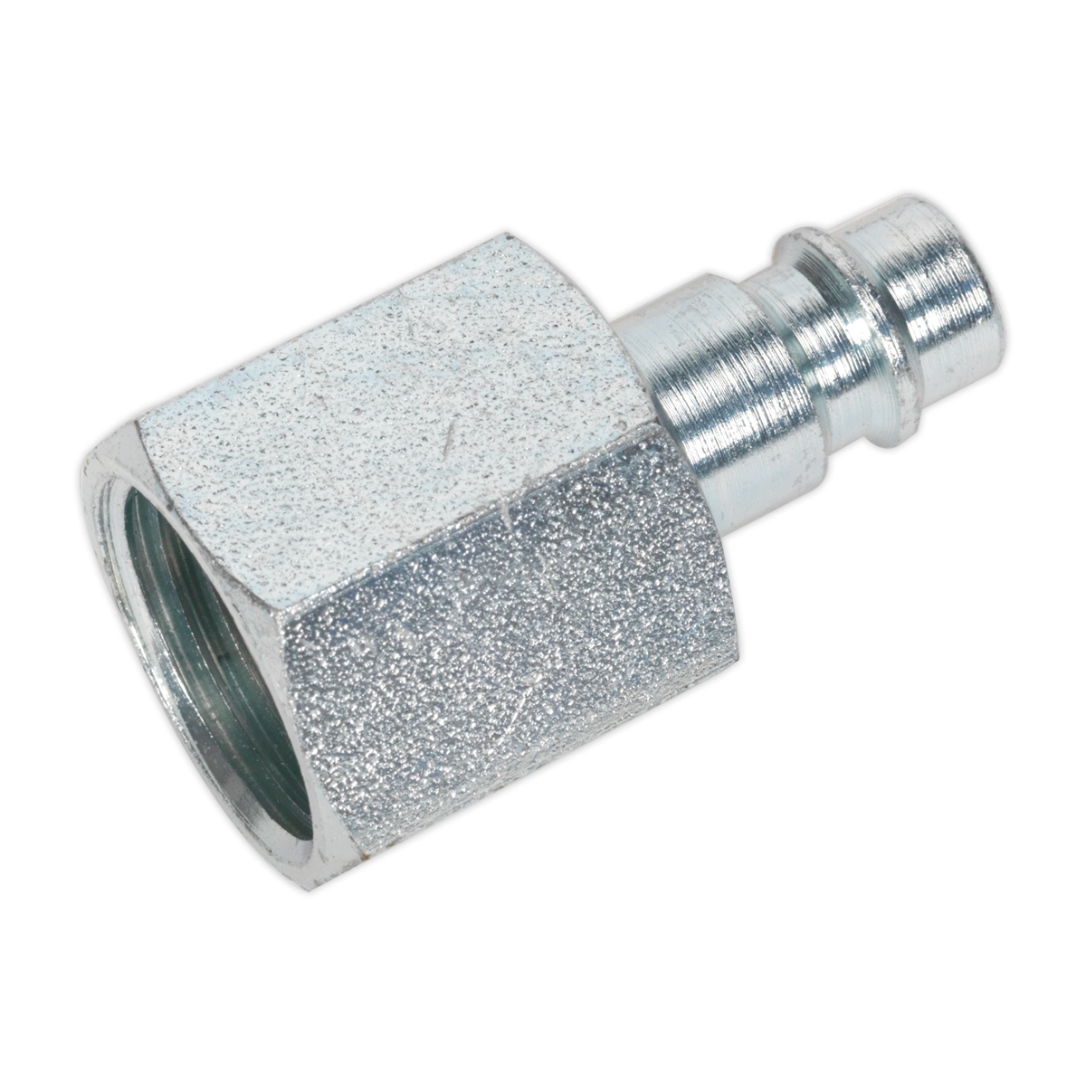 Sealey Screwed Adaptor Female 1/2" BSP Hardened Steel Construction 2 Pieces AC86