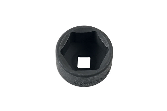 LASER 7257 Oil Filter Socket Chrome Vanadium 3/8" Drive 30mm Low Profile