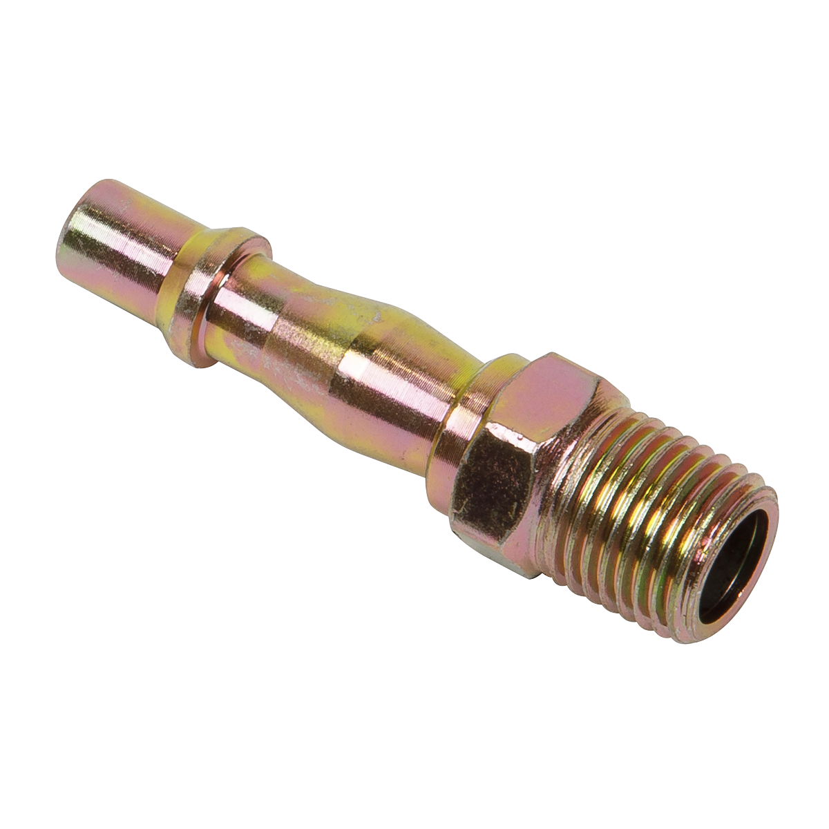 Sealey Screwed Adaptor Male Thread 1/4" BSPT 100 PSI 35-40 CFM - Pack of 5 ACX04