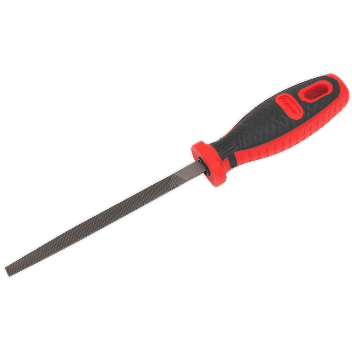 Sealey 150mm 3-Square Engineers File With Comfort Grip Handle Hand Tool AK5804