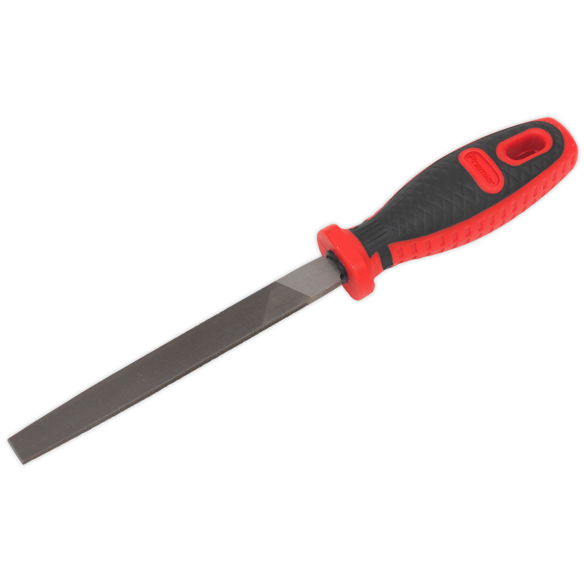 Sealey Flat Engineers File Comfort Grip Handle With Hanging Hole 150mm AK5805
