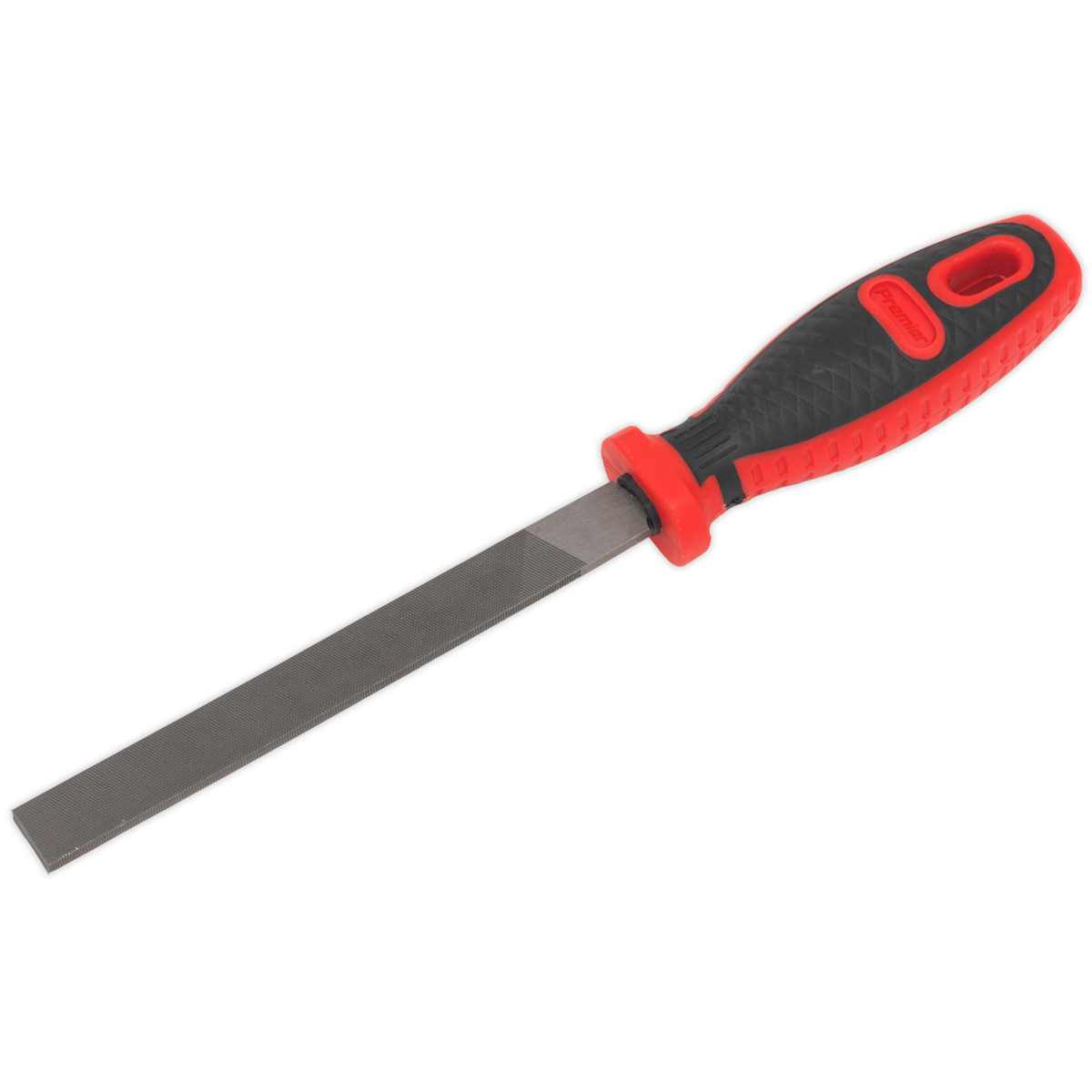 Sealey Flat Engineers Hand File With Comfort Grip Handle - 150mm AK5806